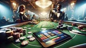 Split-screen showing live roulette table on left, withdrawal confirmation dialog on right